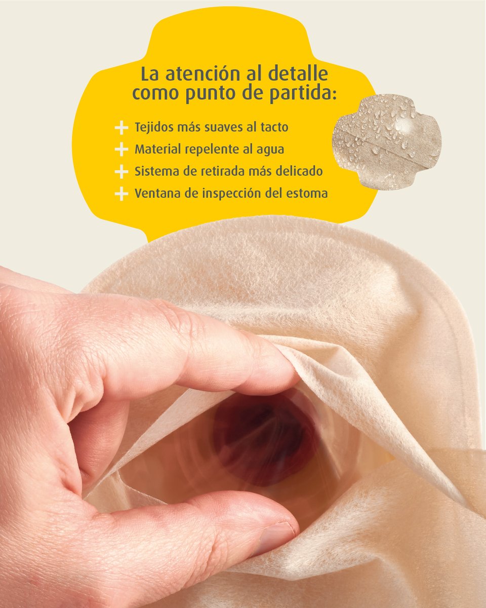iGrobeRodar's tweet photo. Cuando la bolsa está pensada para la comodidad, cada detalle cuenta.

Suavidad en contacto con la piel.🤍
Facilidad en el cuidado del estoma.👩‍⚕️
Confort durante todo el día.✨

Consulta siempre con tu estomaterapeuta.👩‍⚕️👨‍⚕️

#Ostomía #VidaConOstomía https://t.co/p0lpxfDyDy