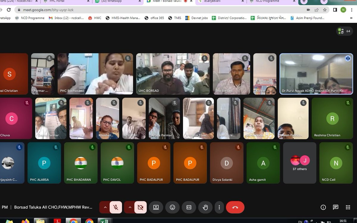 AdhoAnand's tweet photo. Borsad liaison Taluka Review meeting for all health programme @DDO_Anand @CDHOAnand @sbcc_anand https://t.co/aSDUbuNq5p