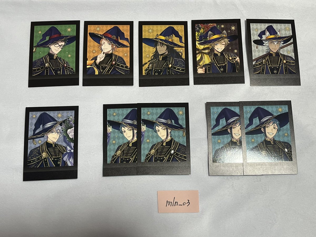 mln_o3's tweet photo. 【交換】ツイステ ぱしゃこれ ブルームバースデー

【譲】トレイ、ケイト、レオナ、ラギー、ジャック、アズール、ジェイド、フロイド、カリム、ジャミル、ヴィル、エペル、イデア、オルト、マレウス、セベク、リリア
【求】デュース

郵送での交換希望
箔押し同士での交換
お気軽にお声掛けください🌸 https://t.co/XBx7mIFtNS