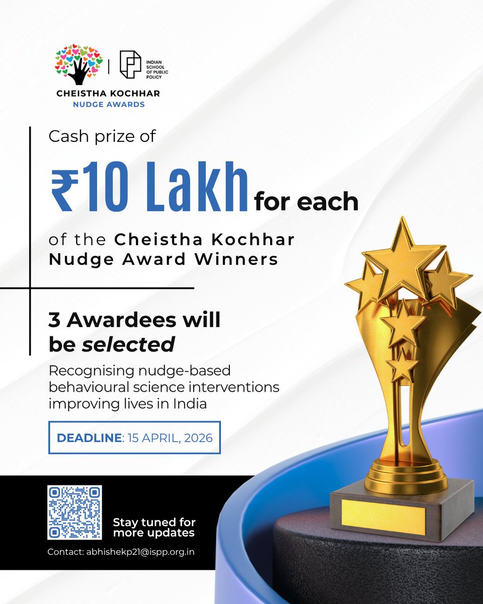 Indian School of Public Policy tweet media