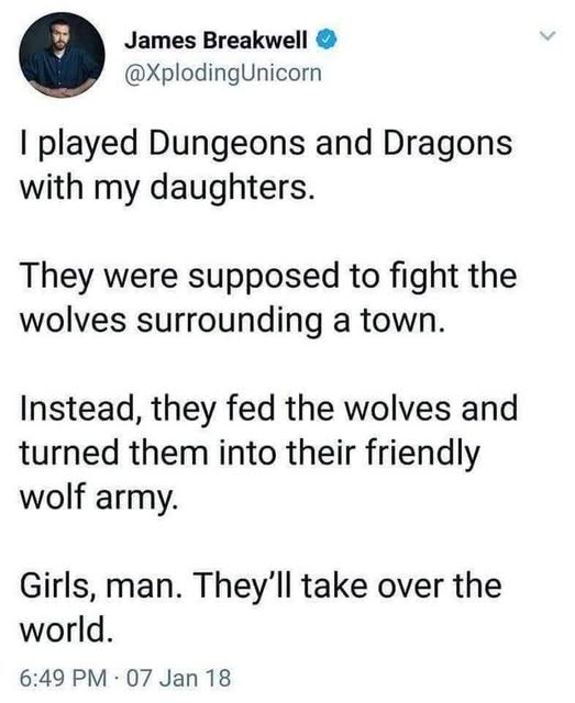 Papa Woof und Krampus und Bleaken tweet media