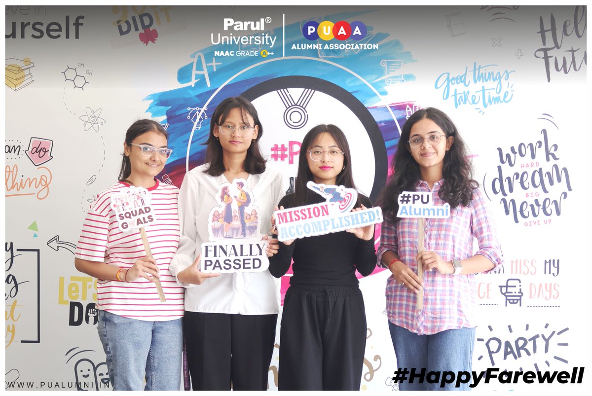 Parul University Alumni Association tweet media