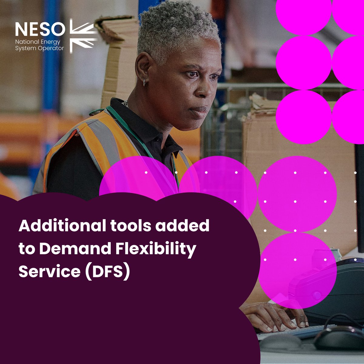 neso_energy's tweet photo. ⚡ Big changes are coming to our Demand Flexibility Service. For the first time users can take part by increasing or reducing their electricity usage at certain times. 📈 That means more opportunities to be rewarded for strategic electricity use! 🎉 👉   https://t.co/gFOT12WYcF https://t.co/qhzVpkCmsd