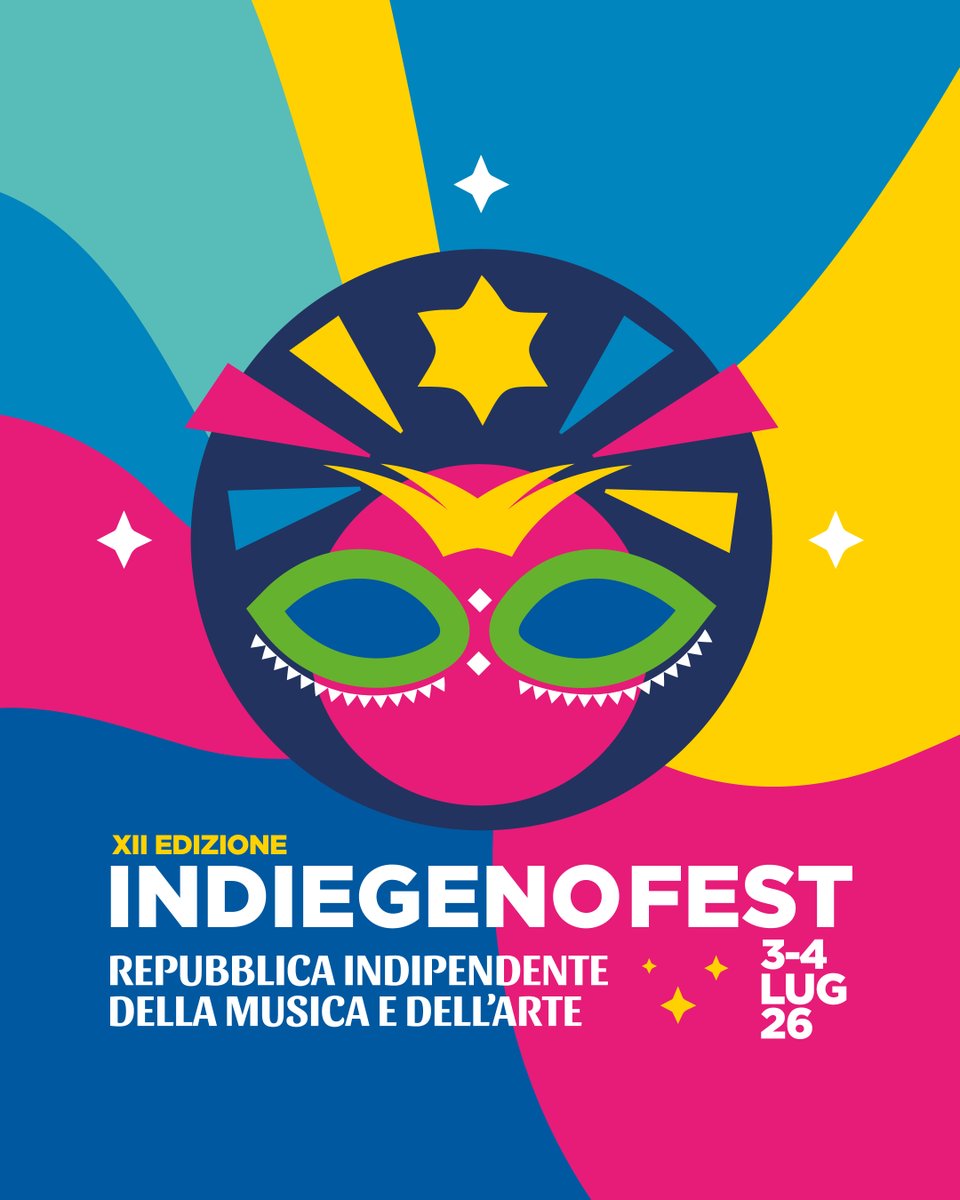 Indiegeno Fest torna dove tutto è iniziato.
Qui nasce la Repubblica Indipendente della Musica e dell’Arte, un luogo sospeso tra musica, natura e comunità.
#STACCATUTTO, qui il tempo è nostro!
Ti aspettiamo a #IndiegenoFest2026
