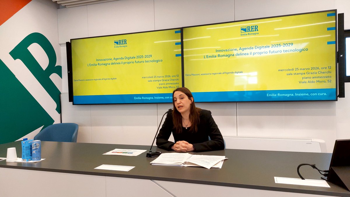 RegioneER's tweet image. #Digitale. L'Emilia-Romagna delinea il proprio #futuro tecnologico: approvata in Aula l'#Agenda digitale 2025-2029. La #notizia 👉 regioneer.it/agendadigitale…