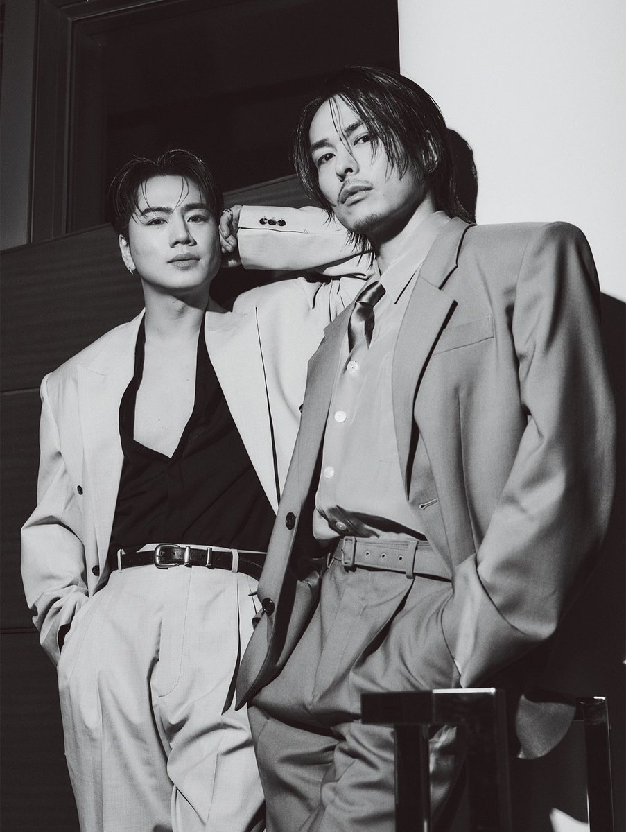 Huroome's tweet photo. 【Interview Excerpts】

"The fact that we’ve been able to keep going this long is nothing short of a miracle." — #NAOTO

"Having these six people running alongside me on the same path has meant everything." — #NaokiKobayashi

"When all the members are together, we form an incredibly powerful heptagon." — #ELLY

"For me, my 30s have been a hundred times more fun than my 20s were." — #KenjiroYamashita

"To me, Sandaime isn't just a 'job'—it’s my youth." — #TakanoriIwata

"I believe meeting these six individuals is the greatest treasure of my life." — #RyujiImaichi

"That youthful sense of wonder I felt when I first started looking up to my idols—it’s still very much alive within me." — #ØMI

Behind-the-scenes footage of the photo shoot will also be released on the official Numéro TOKYO YouTube channel on Friday, March 27. Do not miss this comprehensive feature on Sandaime J SOUL BROTHERS in the May special edition.