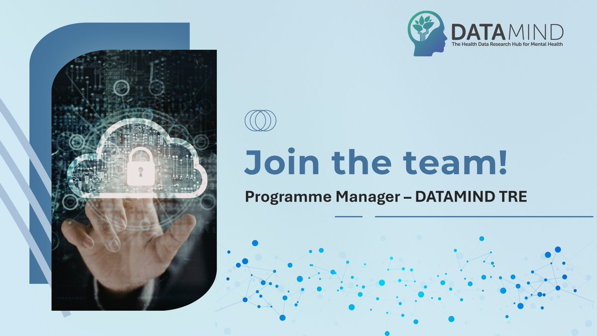 DATAMIND - HDR UK Hub for Mental Health Research tweet media