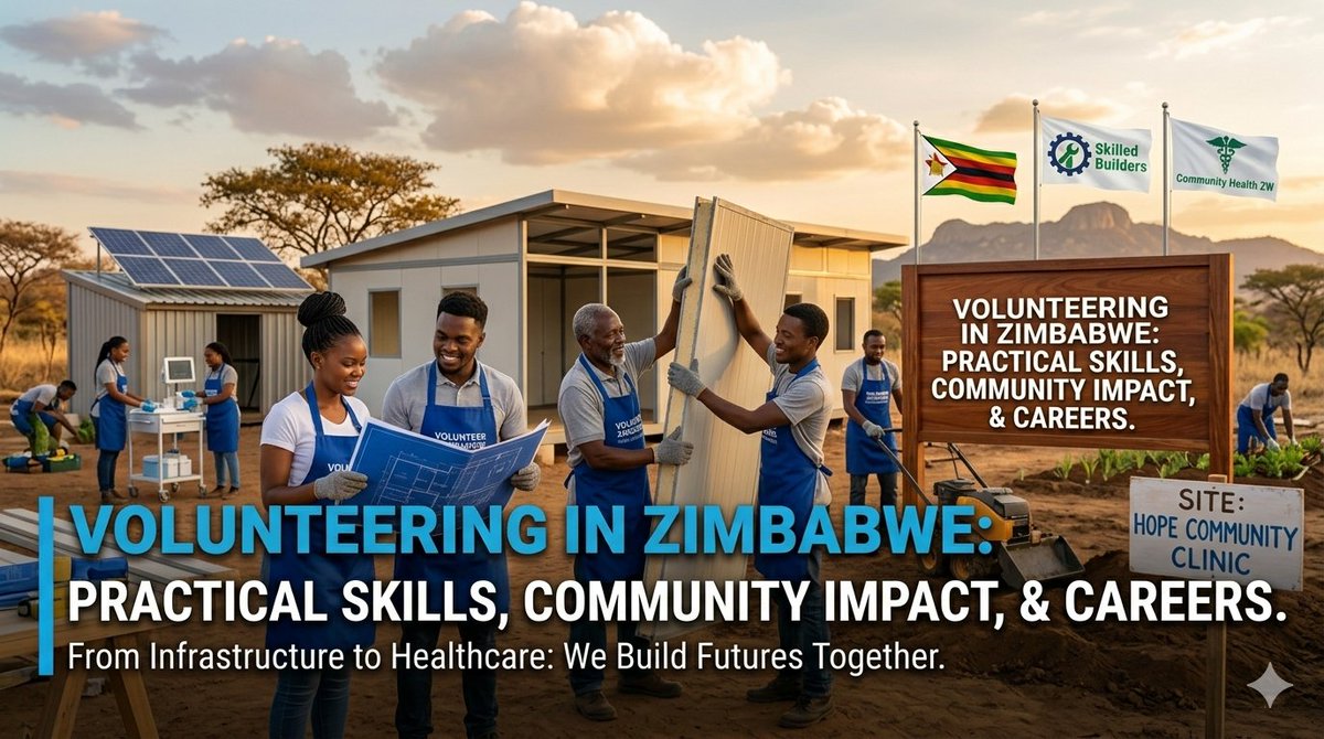 hotzimbabwejobs's tweet image. the phrase "volunteer work" often feels like something you do only when you have "nothing else to do."
In reality, volunteering is one of the most strategic career moves you can make in the current Zimbabwean job market. 

#jobmarket #volunteerwork #careers #jobs2026
