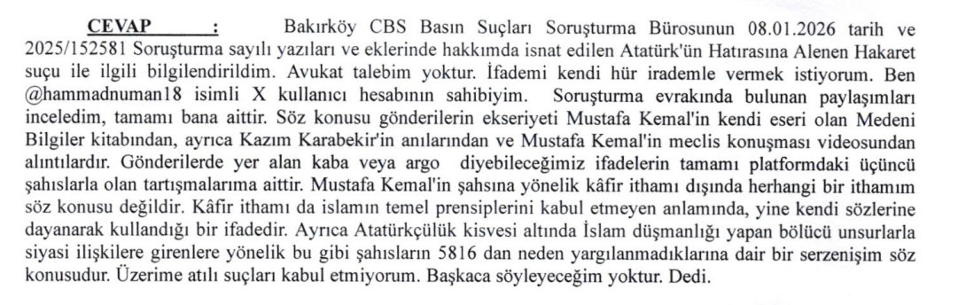 5816'DAN YARGILANACAĞIM!

Geçtiğimiz günlerde 5816'dan ifade vermiştim. Savcı M. Kemal'in kendi sözlerine dava açmış yazık. M. Kemal "Dini ve namusu olanlar kazanamaz, fakir kalmaya mahkumdur." demiş Kazım Karabekir'e. Mustafa Kemal'in din konusundaki görüşleri savcıyı neden