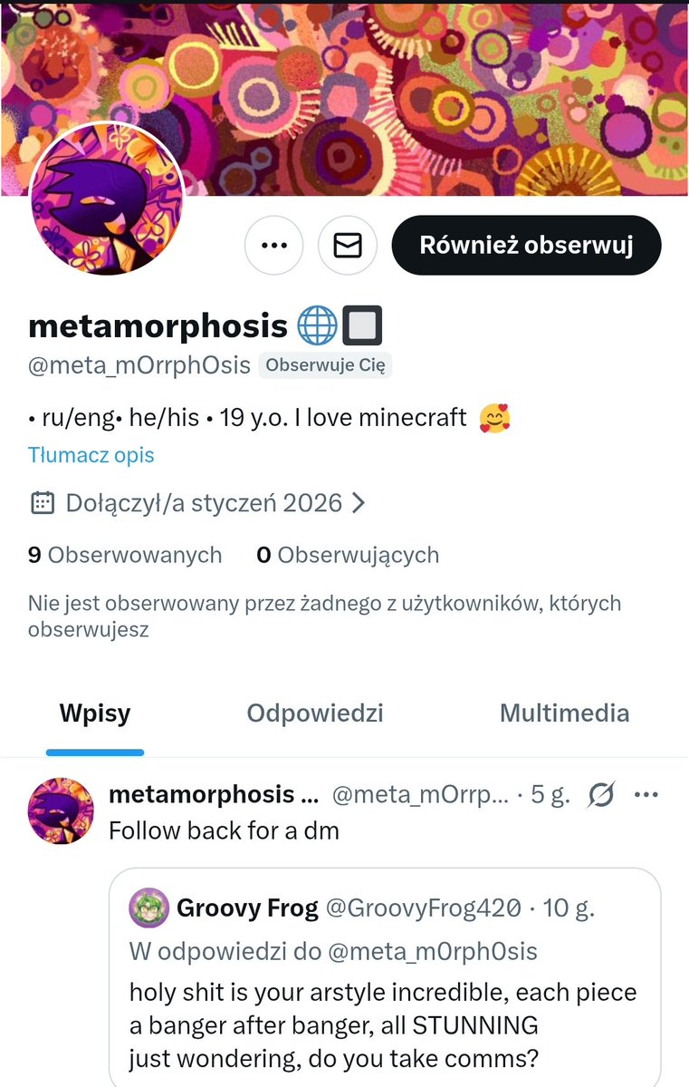 Groovy Frog tweet media