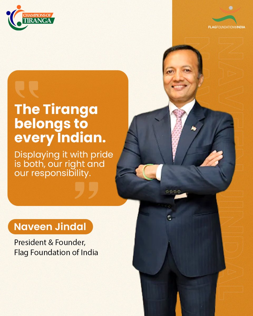 Flag Foundation of India tweet media