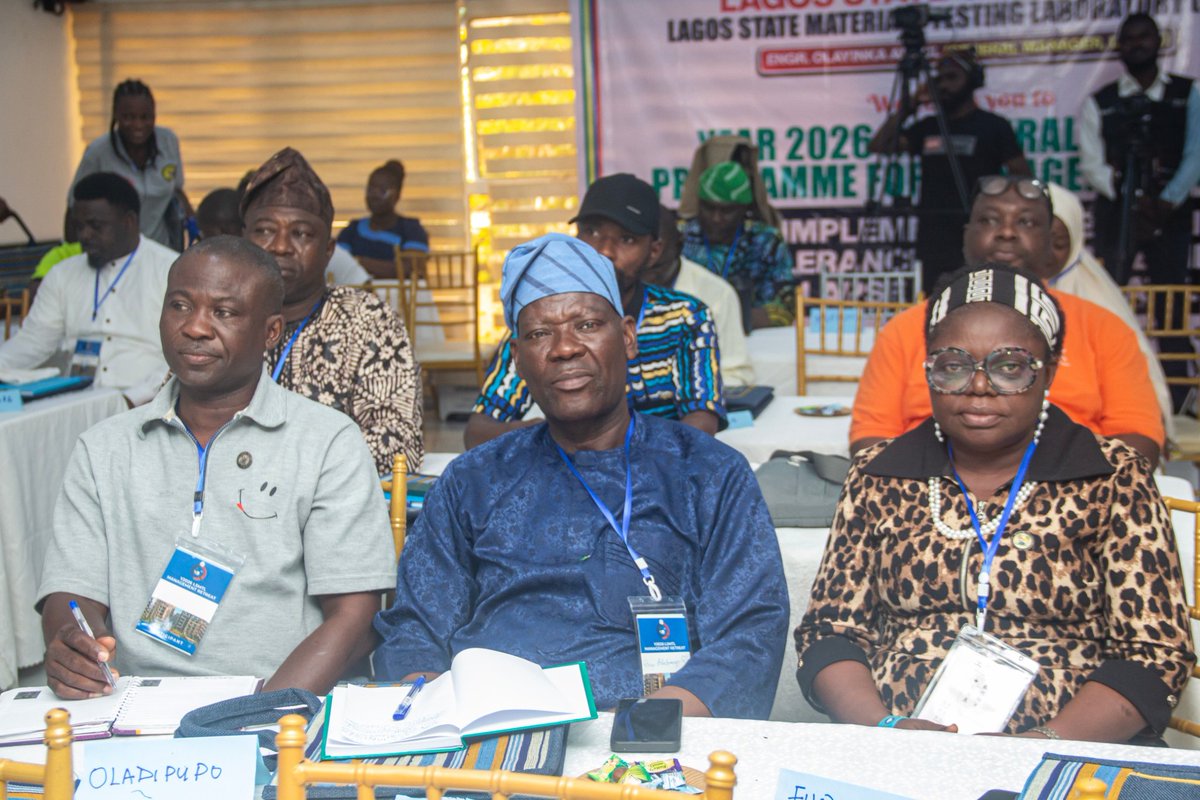 Lagos State Materials Testing Laboratory tweet media