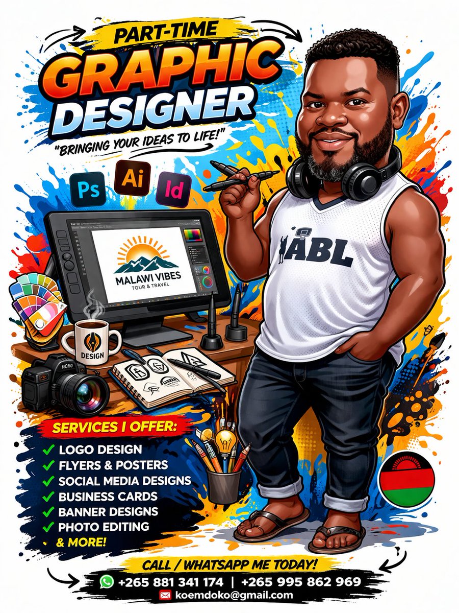 koemdoko's tweet photo. Do you have a work load to edit videos, Graphics Designing or cameraman? contact me  on WhatsApp or calls +265881341174/ +265995862949. Email: koemdoko@gmail.com#malawitiktok🇲🇼 #zambiantiktok🇿🇲🇿🇲 https://t.co/okDy1lnwIB