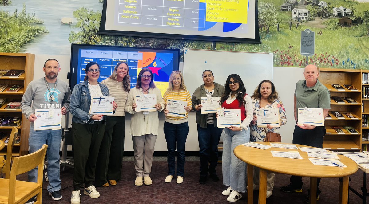 LOTEPISD's tweet photo. Celebrating student language growth in all modes of communication. Our teachers go above and beyond to prepare students for the next level!  #pisdlote #foreignlanguagelearning #FutureReady #worldlanguageteacher #datainformed #communication #PlanoISD #MAS https://t.co/vDLQM0i4dB
