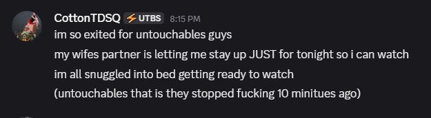 UNTOUCHABLES WIN 3-0!!!