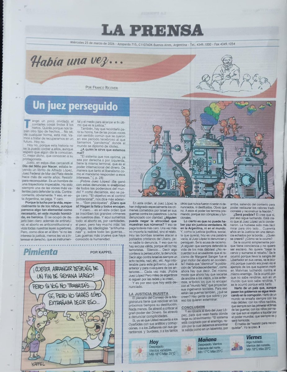 Juez Alfredo López tweet media