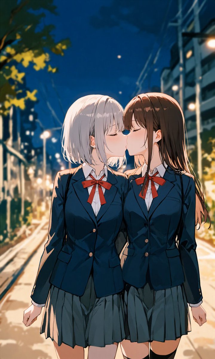 帰り道17
また明日ね。