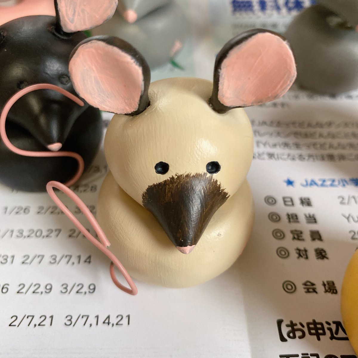 粘土細工のなおこ⭐︎4月22日〜鱗の小路 tweet media