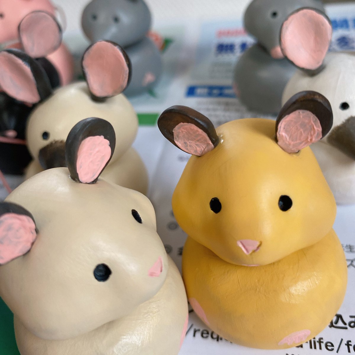 粘土細工のなおこ⭐︎4月22日〜鱗の小路 tweet media