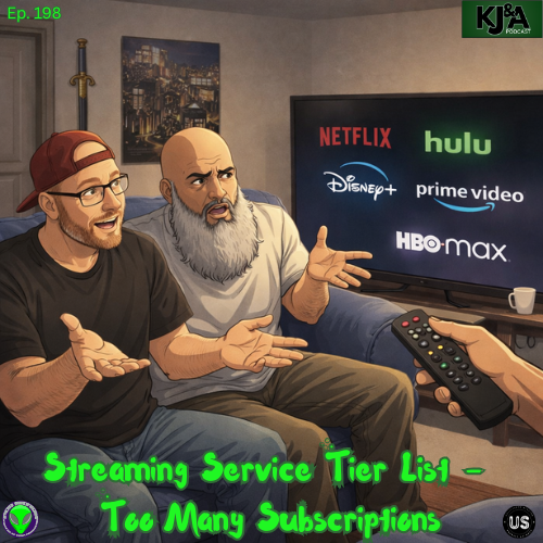 KJandApodcast's tweet image. Too many streaming services… but which are worth it? 📺
Jay &amp;amp; Kevin rate the biggest platforms on content, value, and overall experience.

Who’s worth the sub… and who’s just hanging on? 👀

Links ⬇️

@unfpod @PodNationPods  #streaming #Reviews #popculture #kjandapodcast #fyp