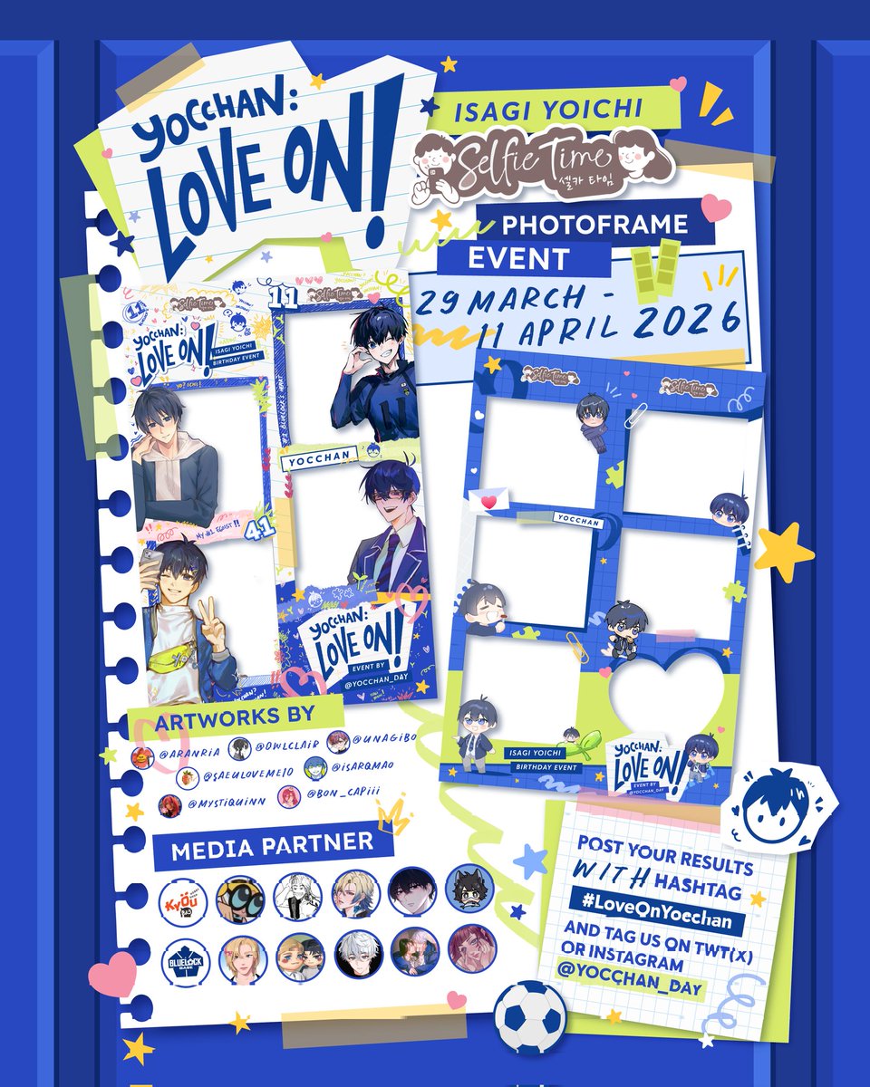 YOCCHAN: LOVE ON!💙 tweet media