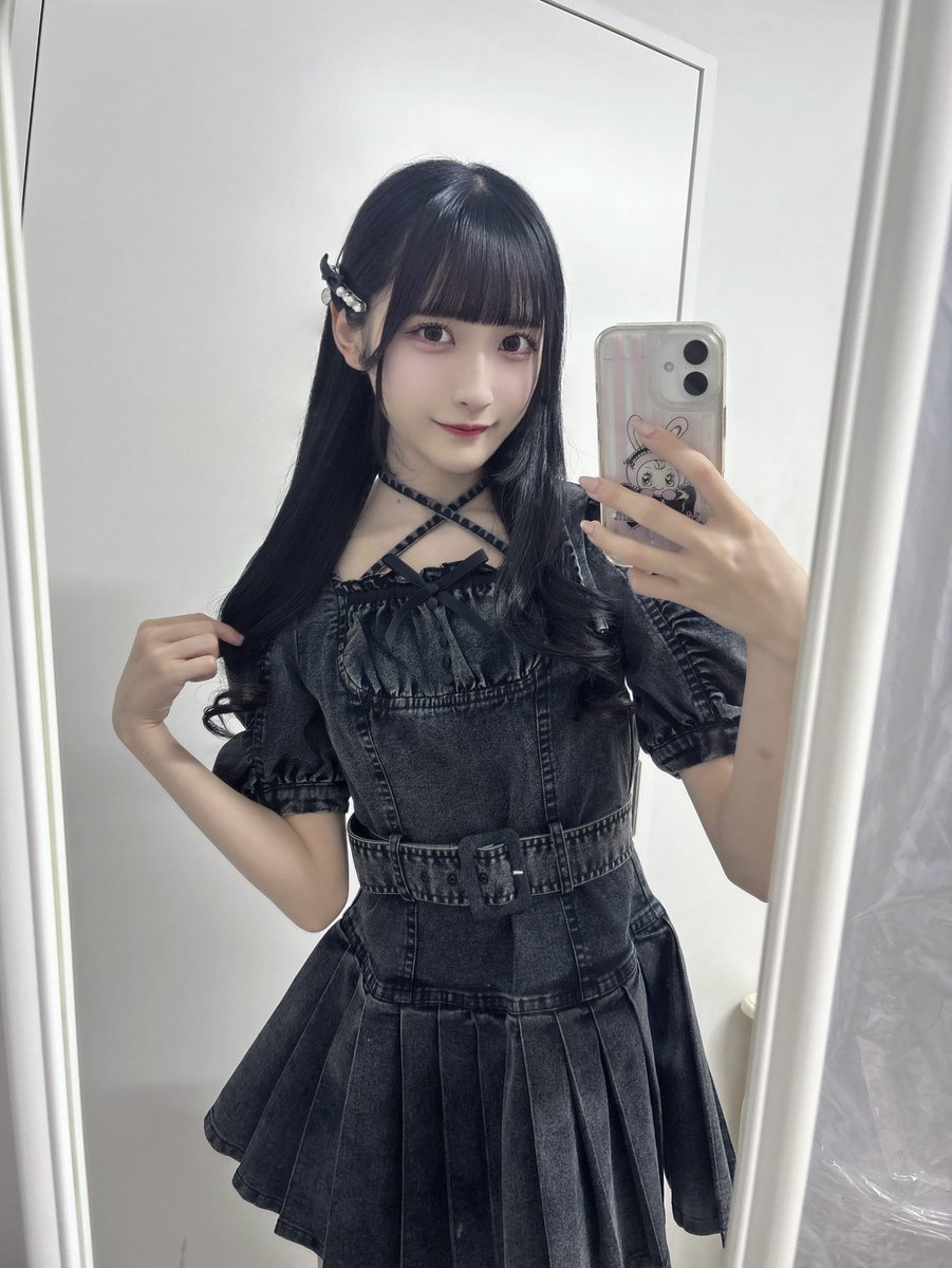piumの新作デニムワンピ、可愛すぎる🥹