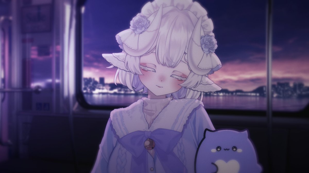 夢栞あるぷ🐏💜完全セルフ受肉Vtuber tweet media
