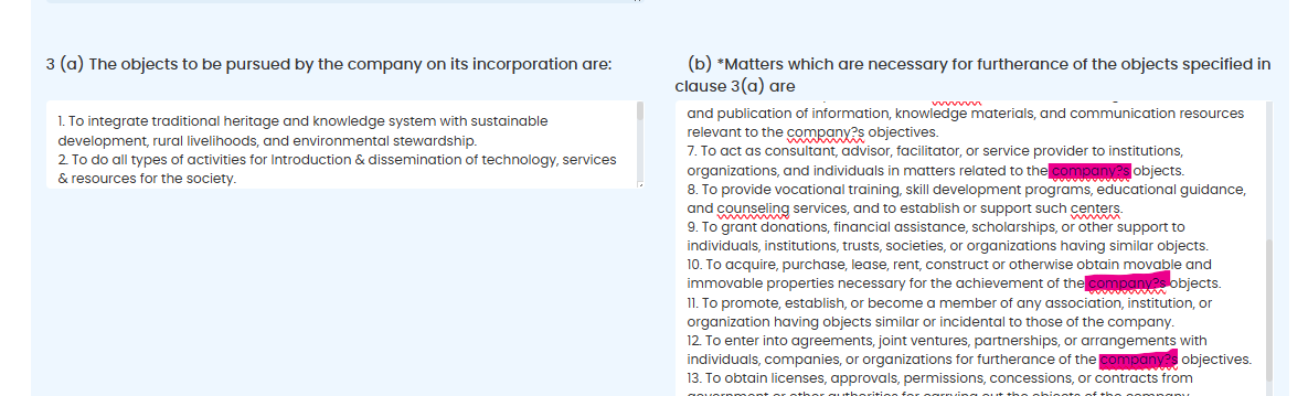 mrvinaypatel's tweet photo. @MCA21India the portal registers the sign " ' " as " ? ". The portal was launched years ago, still these idiots at the coding side have not rectified the glitch @nsitharaman @nsitharamanoffc @icsi_cs https://t.co/61PldUrEGl