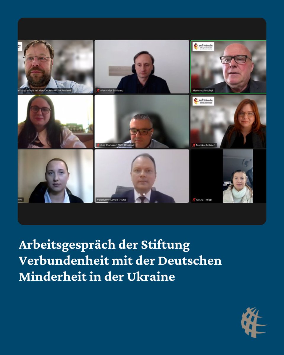 Stiftung Verbundenheit mit d. Deutschen im Ausland tweet media