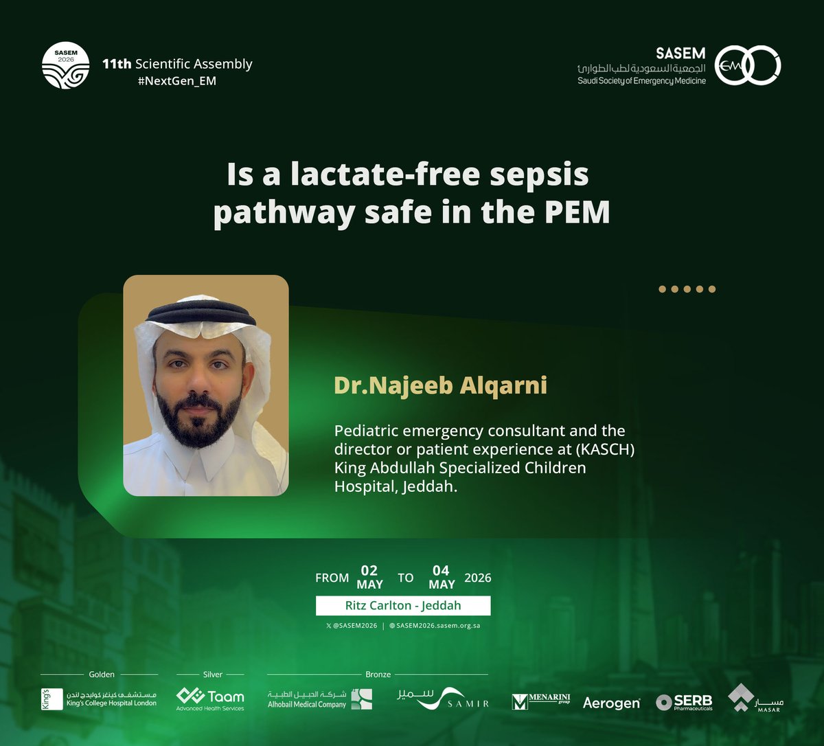 The 11th SASEM Scientific Assembly - SASEM2026 tweet media