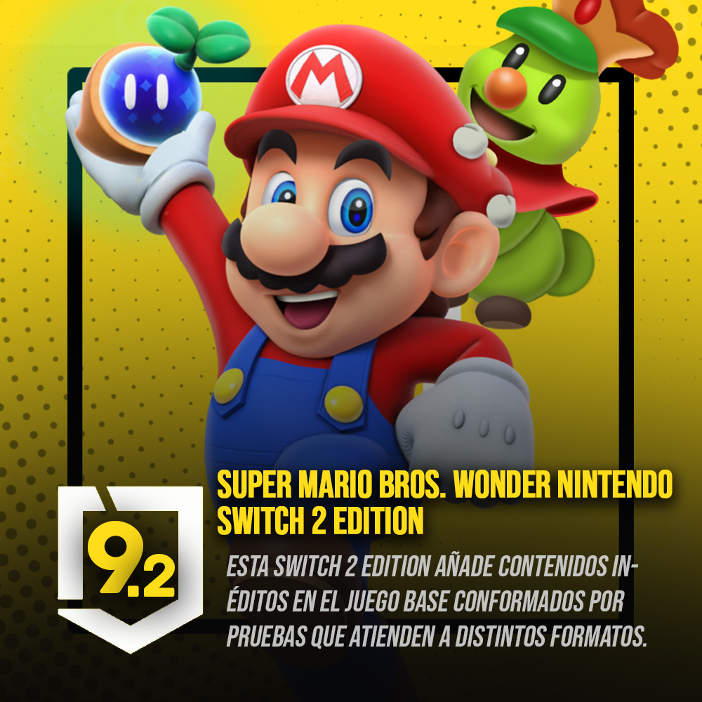 Análisis de Super Mario Bros. Wonder Nintendo  Switch 2 Edition + Encuentro en el Parque Belabel -Todavía más, lo cual era difícil - <a href="/NintendoES/">Nintendo España</a> 

"Super Mario Bros. Wonder llega a Nintendo Switch 2 con nuevos añadidos en forma de expansión"

Puntos Positivos ✅

🔹La forma en la