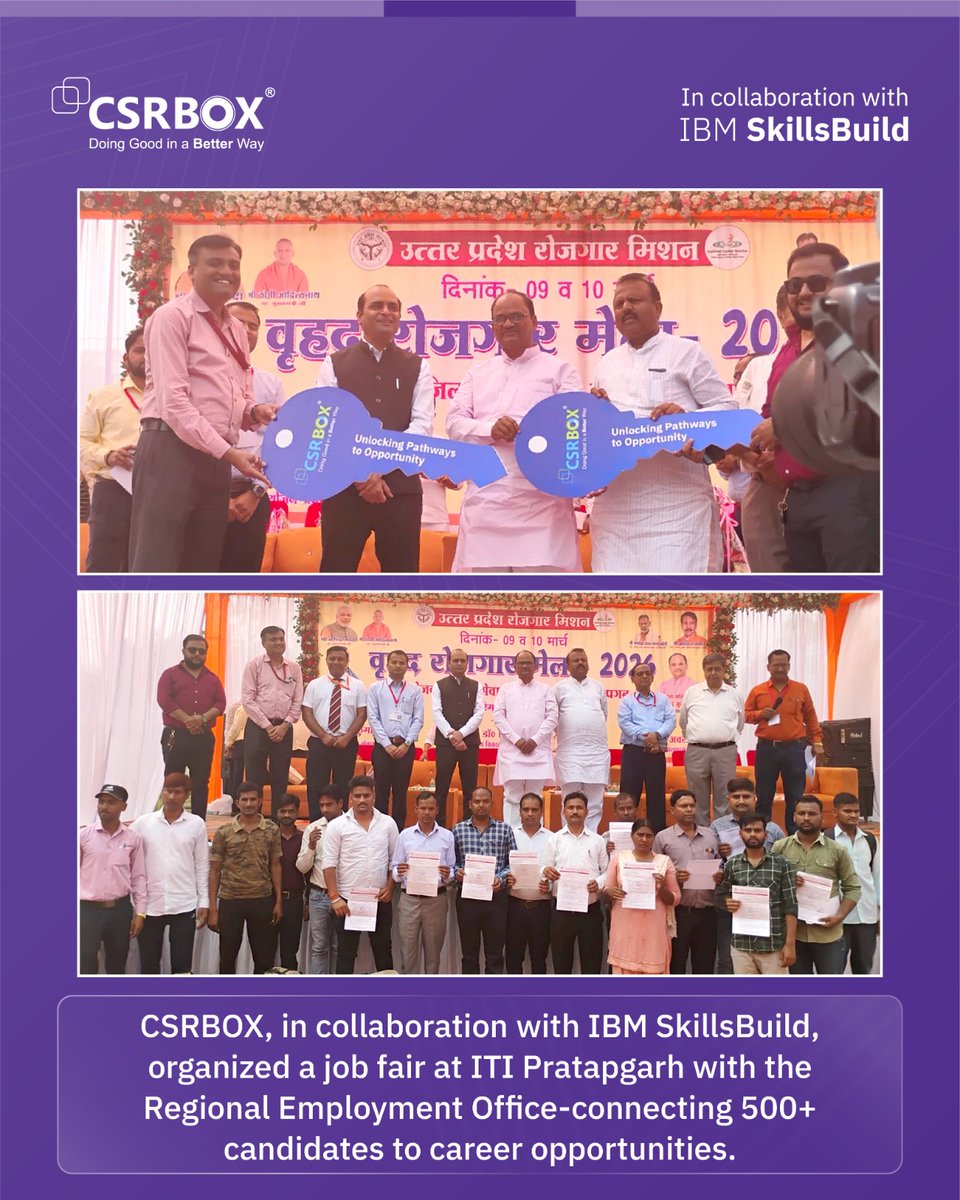 CSRBOX-CSR in India tweet media