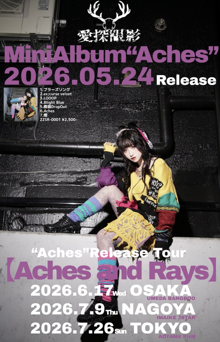 ━━*＼ミニアルバム発売決定／*━━ 愛探眼影 MiniAlbum
