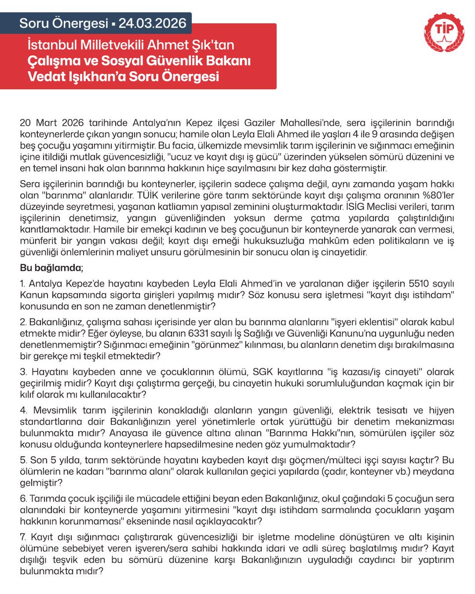 TİP Emek tweet media