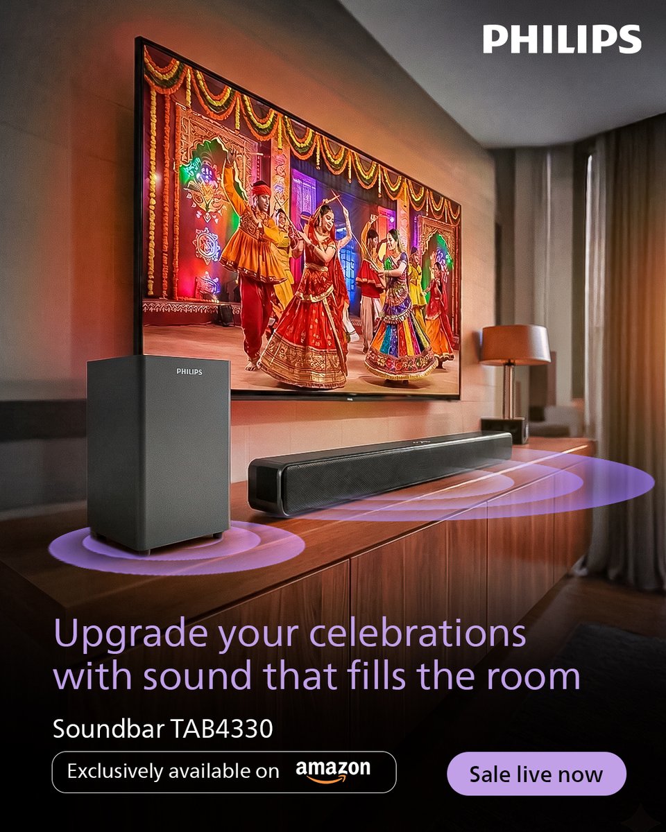Philips Sound & Vision (IN) tweet media
