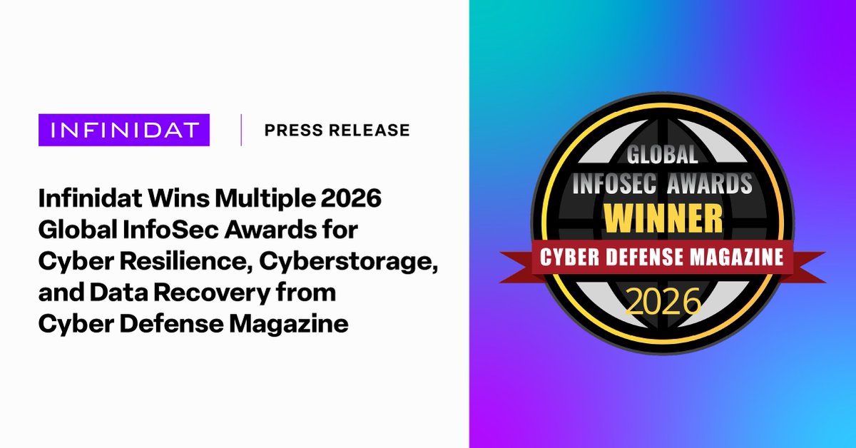 Infinidat tweet media