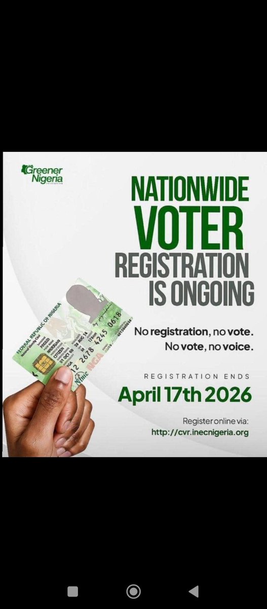 #election27
#Nigeria
#PVC