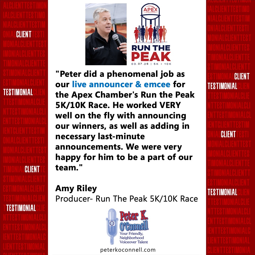 PETER K. O'CONNELL 🎙 SOURCE CONNECT V.O. tweet media