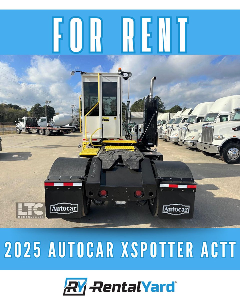 RentalYard's tweet image. Check out this featured listing on #RentalYard!

Rent this Yard Spotter Truck TODAY! ow.ly/krxl50YxPY0

📌Longview, TX
📞(903) 879-8119

#YardSpotter #LongviewTX #TruckRental #RentalYard