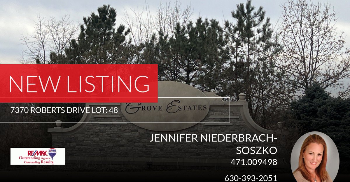 JenSellsHomes's tweet photo. 📍 New Listing 📍 Take a look at this fantastic new property that just hit the market located at 7370 Roberts Drive Lot: 48 in Oswego. Reach out here or at 630-393-2051 for more information

Jennifer Niederbrach-Soszko
630-674-2051... https://t.co/764vbbCl4a https://t.co/vlqzYVBOgy