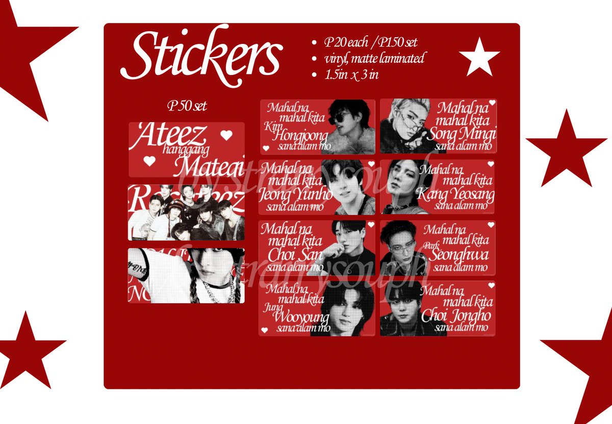 suphieyuh's tweet photo. ⭐️ANIK-ANIK by starrysouph ⭐️

Helloo!! so sign niyo na to na bumili ng stickers hehez 🙂‍↕️

⭐️ORDER FORM: https://t.co/eC3fo5azpf

⭐️Reminders:
- Order Period: Mar 25 - Apr 08
- PRE-ORDER and PAYO
- must be willing to shoulder PF and SF! https://t.co/LiK7k7J1Af
