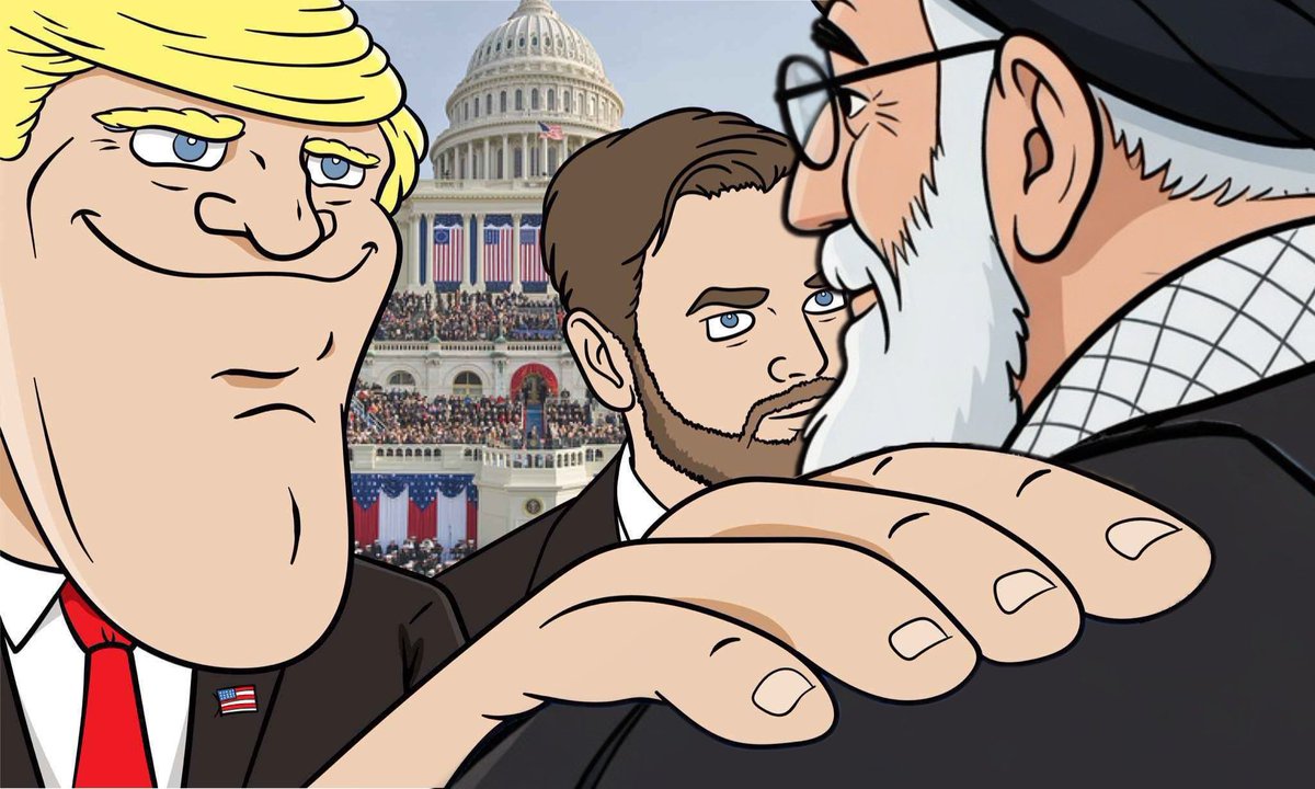 Człowiek z diabłem na plecach tweet media