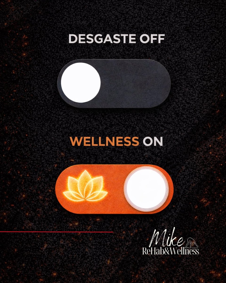 MagicMikeRadio's tweet image. Menos desgaste, más equilibrio. 🔥✨

Cuando eliges cuidarte, tu cuerpo responde, tu mente se alinea y todo empieza a fluir mejor. Wellness no es moda… es decisión diaria. 💪🧘‍♂️

#WellnessOn #Equilibrio #VidaSaludable #MindBody #ActitudOn