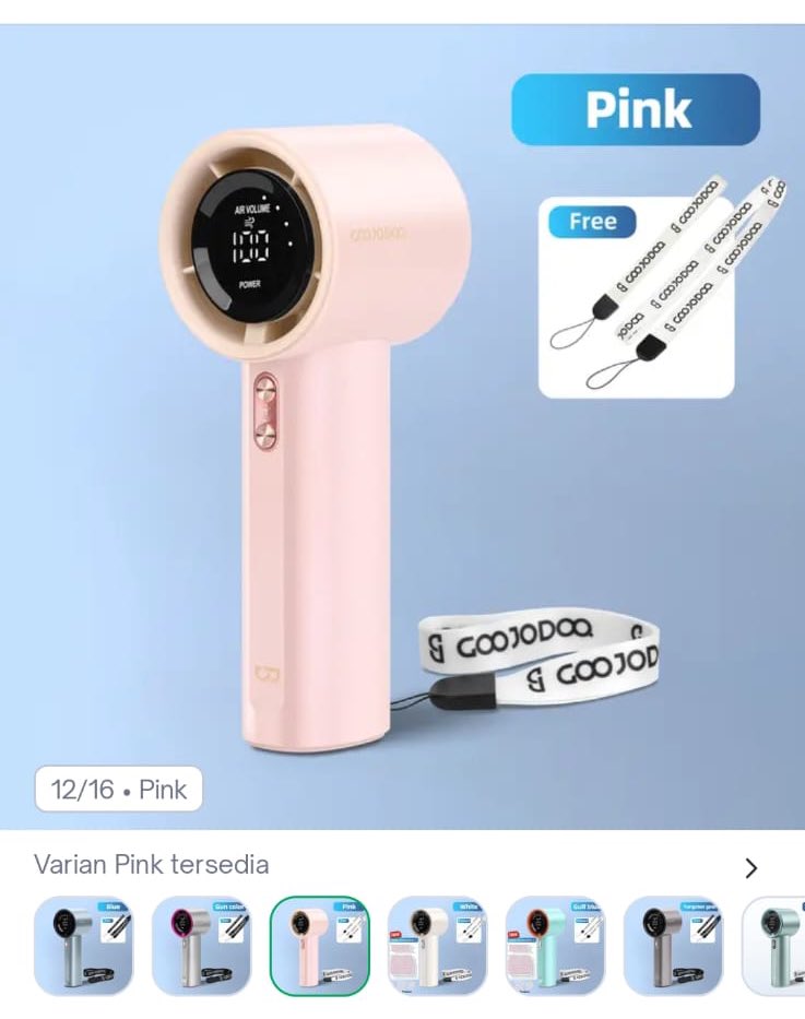 lufinangor's tweet photo. WTS KIPAS GOOJODOQ WARNA PINK

dijual karena yang lama ketemu, barang masih di perjalanan dan SEGEL BARU DARI OFFICIAL STORE 

– bisa lewat oren shopee 
– bandung https://t.co/18ZQpTCkW1