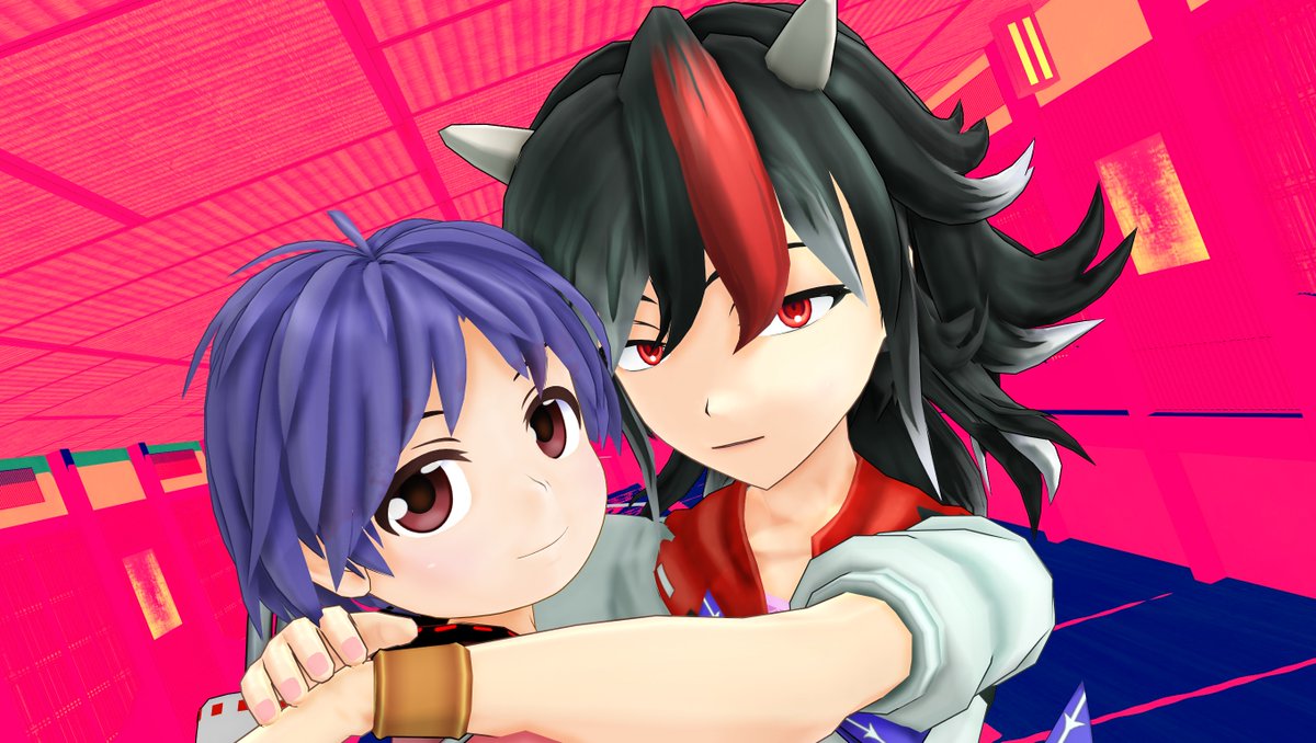 鬼芽(MMD) tweet media