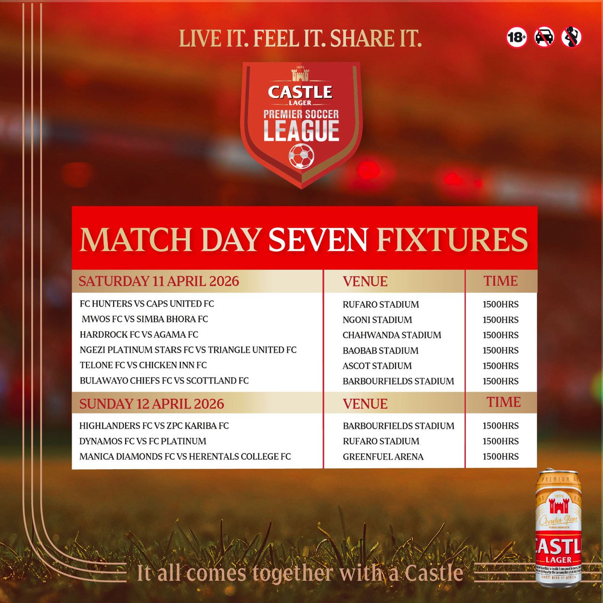 Easter football loading… 

More Castle Lager PSL action coming your way next week. Which match are you looking forward to? 

Follow the PSL WhatsApp Channel: whatsapp.com/channel/0029Va…