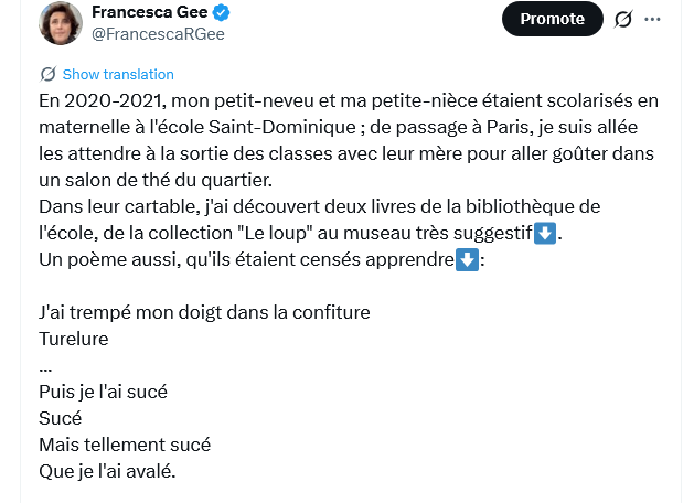 FrancescaRGee tweet picture