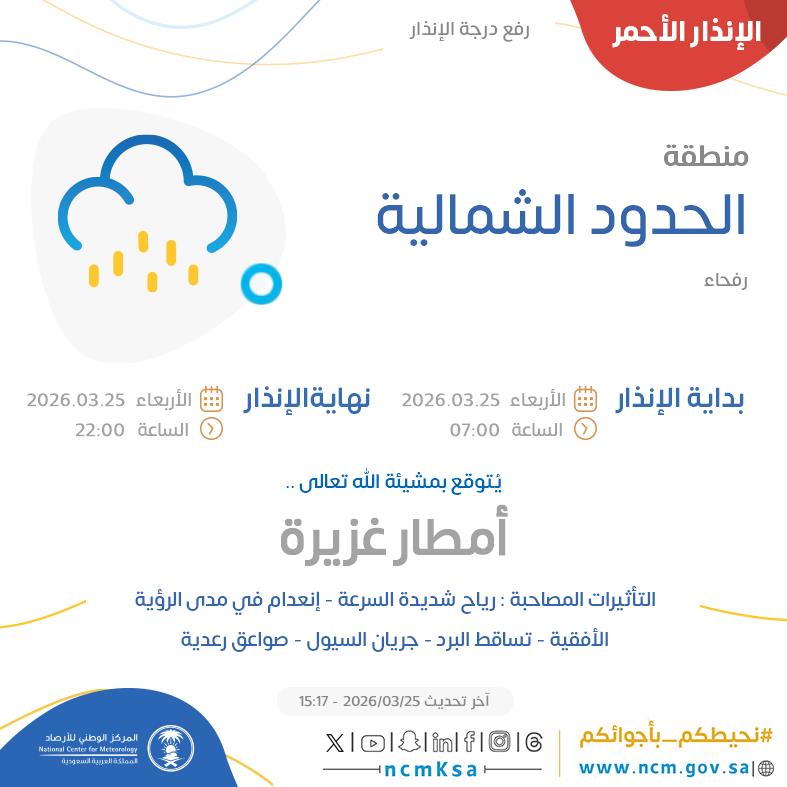 المركز الوطني للأرصاد (NCM) tweet media