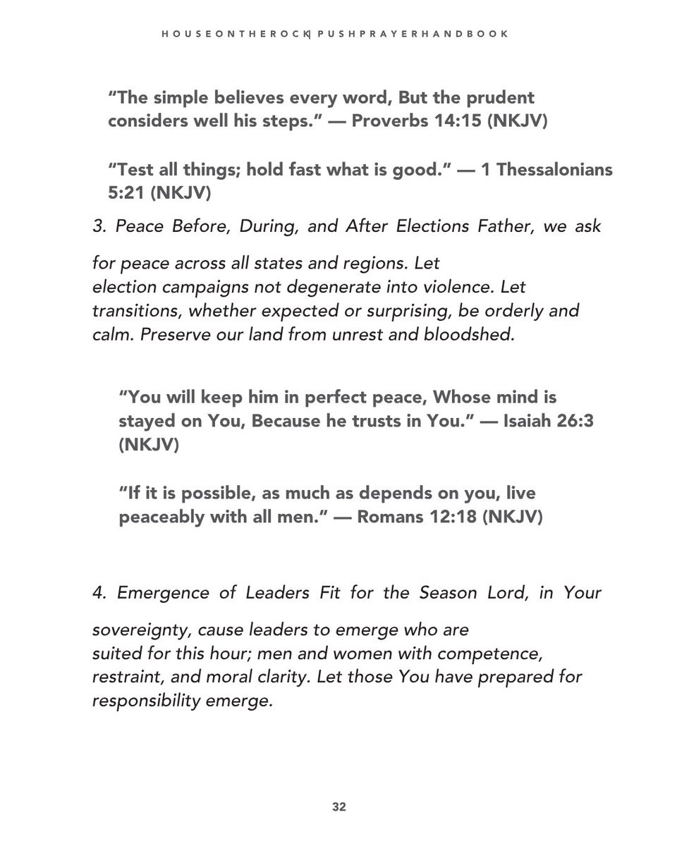 HOTR_SA's tweet image. On Day 10, we pray for integrity in the electoral process ahead of the 2027 elections. May truth and fairness guide us toward a righteous future. 🙏  #IntegrityMatters #2027Elections