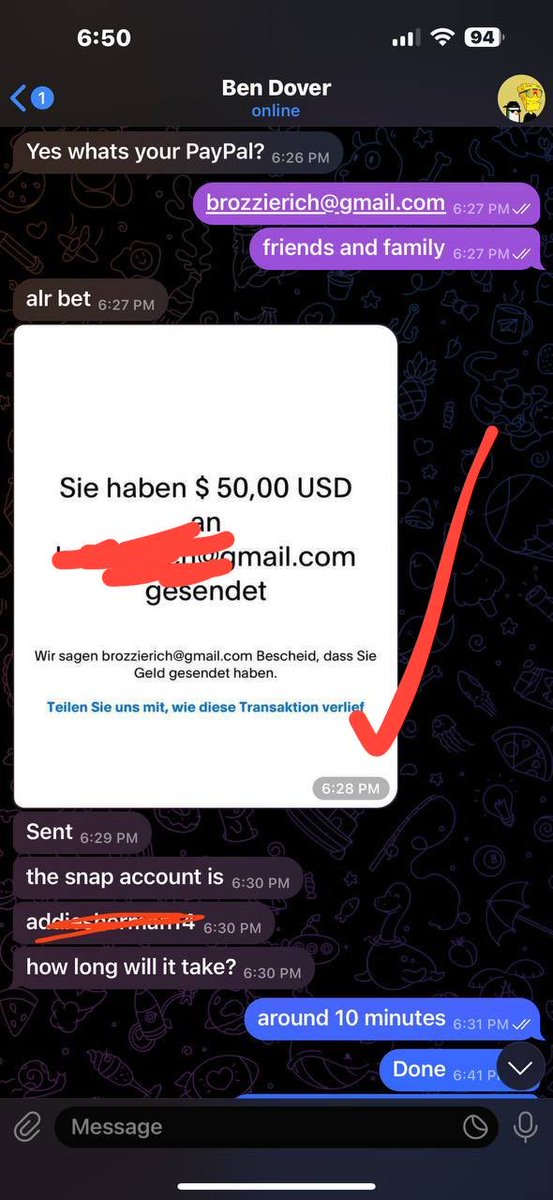 linus snap service tweet media